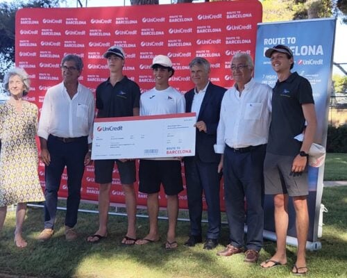 Al Circolo della Vela Sicilia la UniCredit “Route to Barcelona”. Saranno Genna e Pagliaro ad assistere dal vivo alle regate della UniCredit Youth America’s Cup