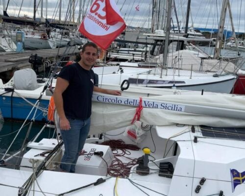 Verso la Mini Transat 2027: il Circolo della Vela Sicilia al fianco di Davide Foti