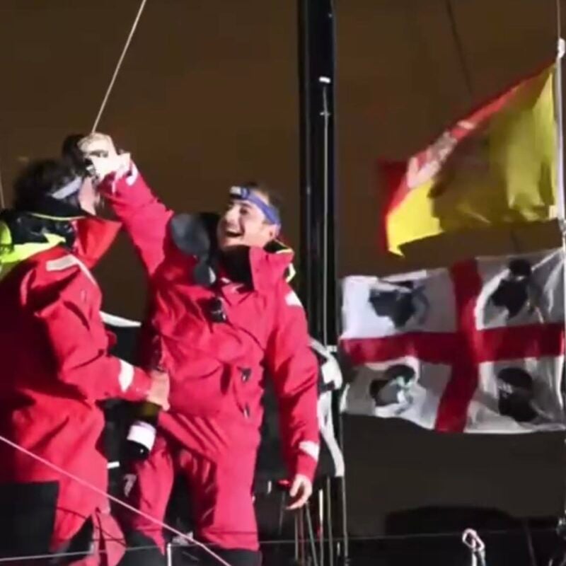 Il Circolo della Vela Sicilia celebra la vittoria di Davide Foti al Marina Militare Nastro Rosa