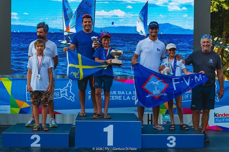 Luca Cuccia Ferrer conquista la Coppa Cadetti 2026: è Campione Italiano Optimist